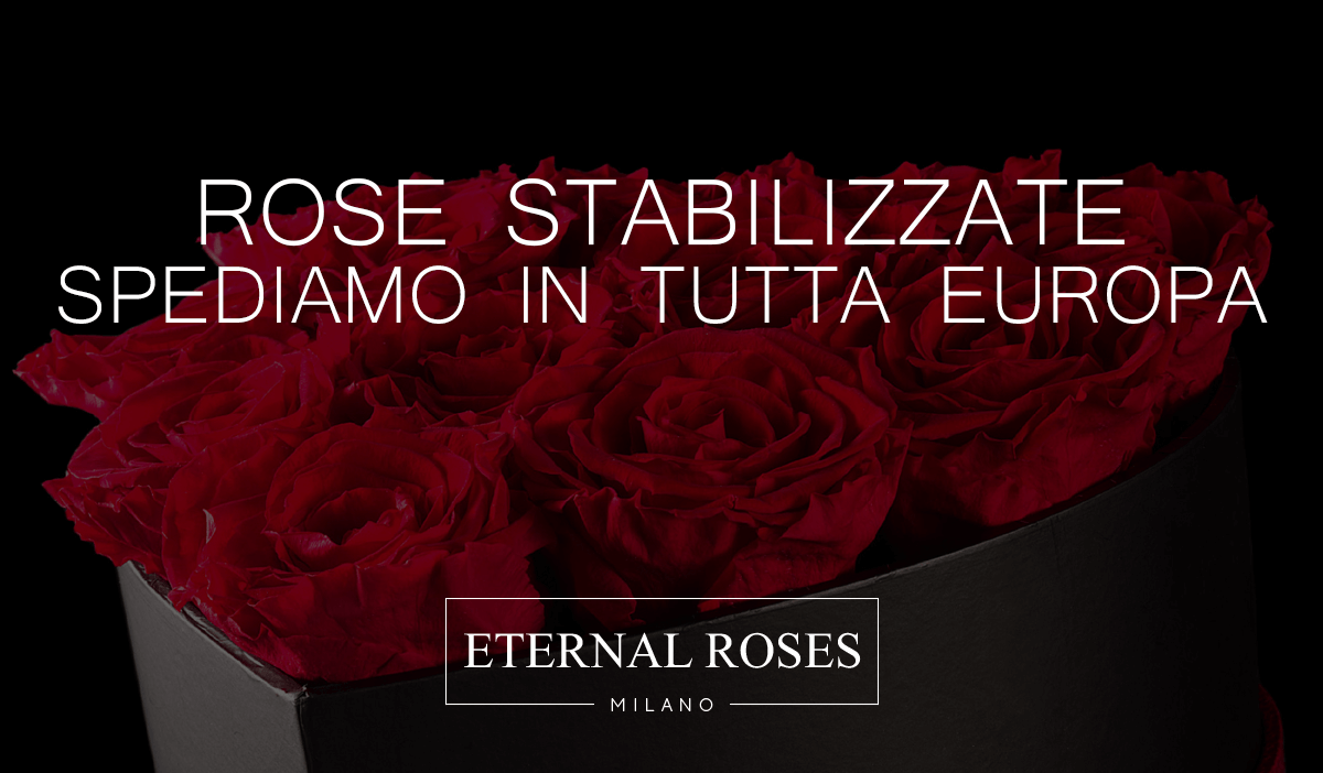 Spedisci in tutta Europa le tue Rose Stabilizzate – Eternal Roses Milano