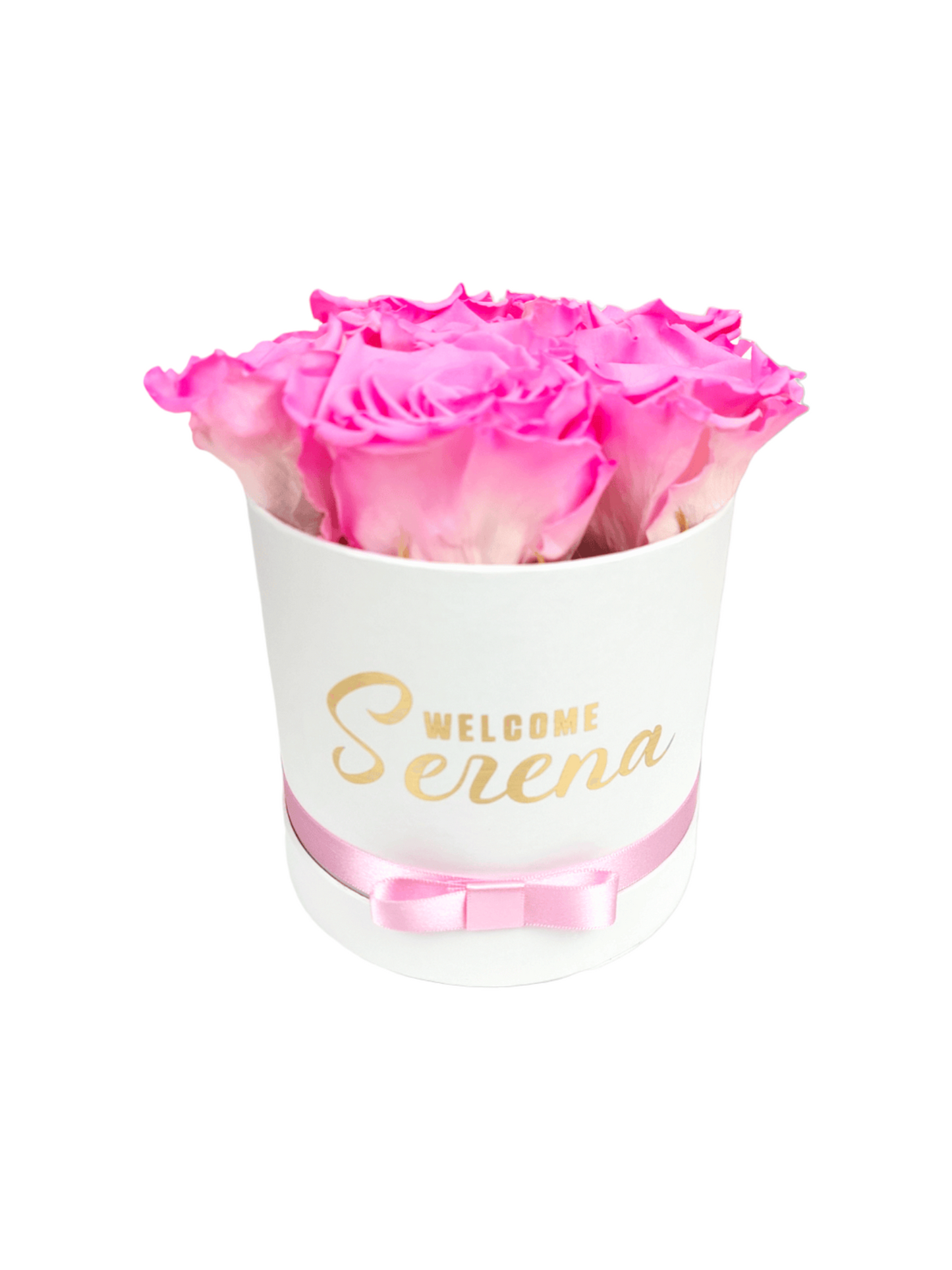 Newborn Girl Box S - Rose Eterne Stabilizzate Rosa XL