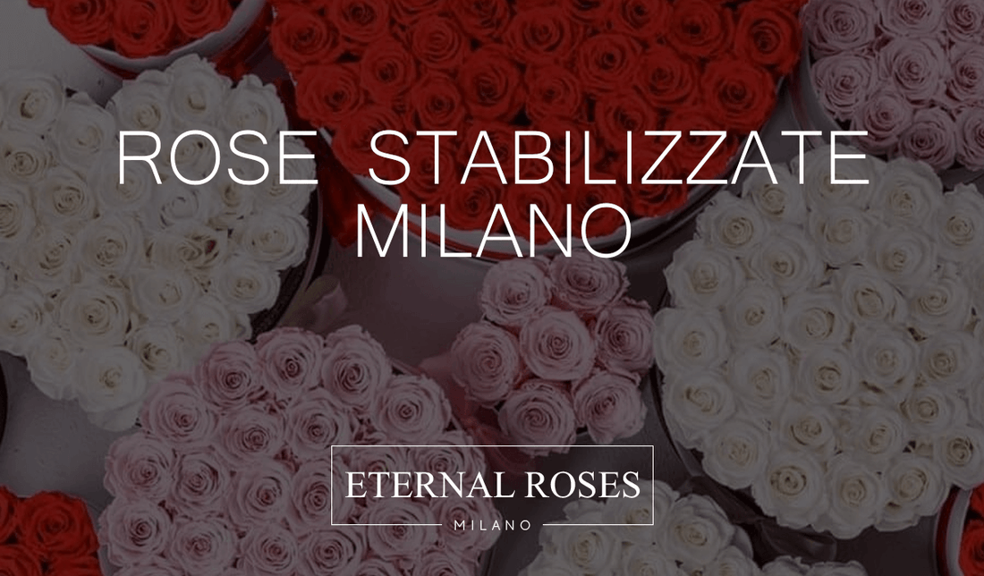 Rose Eterne Stabilizzate - Consegna a domicilio Milano