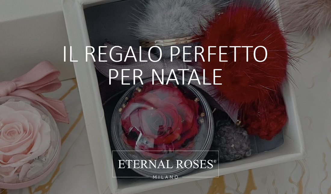 Rose stabilizzate: il regalo perfetto per un Natale speciale