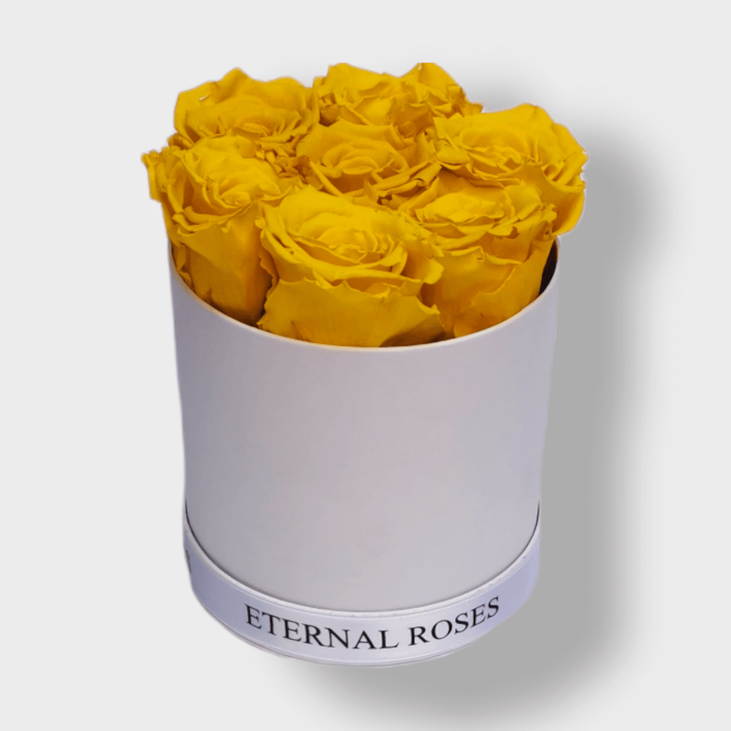 Rose Eterne Gialle XL - Box Bianco S