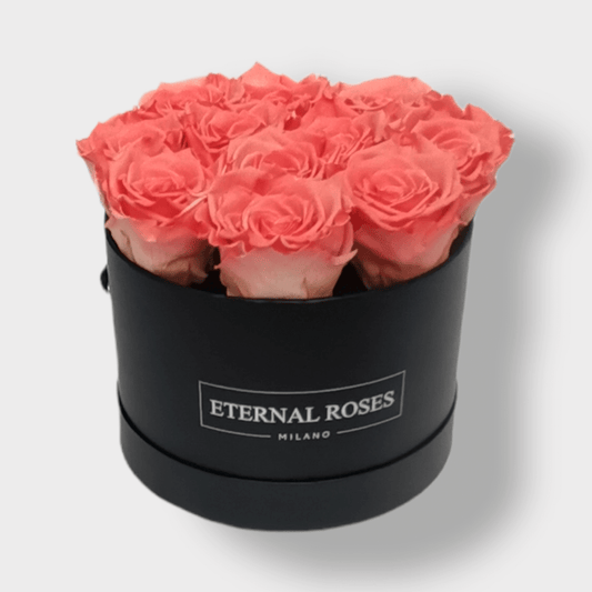 Rose Eterne Rosa XL - Box Nero M